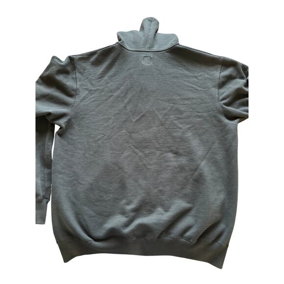 Adidas Adi Dassler Black Zip Up Hoodie with Yellow Emblem Zipper Pull - Picture 7 of 9